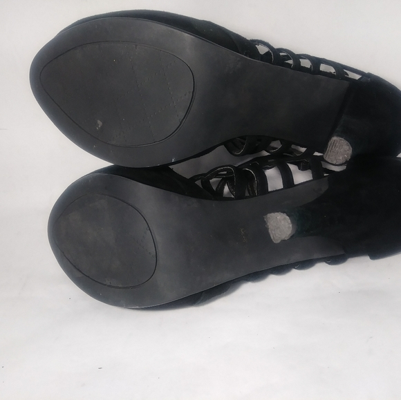 Linea paolo suede heels peep toe - Picture 13 of 16